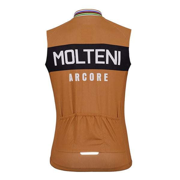 Gilet Cycliste Homme Sans Manches - Coupe-Vent, Respirant - Pour Vélo Route, Randonnée, Sport