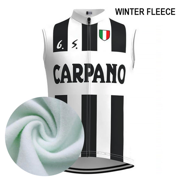 Coupe-Vent Cyclisme Sans Manches HIVER CARPANO �?? IoveVELO