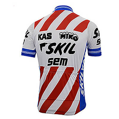 Maillot de cyclisme rétro Skil Sem 1985 - Kelly - Retro Peloton