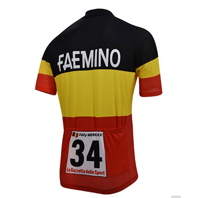 Maillot Cyclisme Belgique Taille L – #34 Eddy Merckx – Vintage