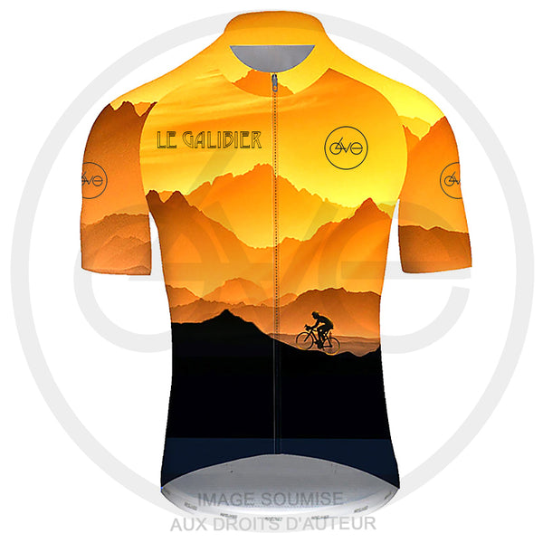 Maillot De Cyclisme Paladin Homme XL – Manches Longues, Imprimé Graphique, 100% Polyester (état Neuf)