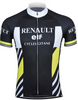 Maillot Eté Cycliste Vintage RENAULT Noir Bernard Hinault