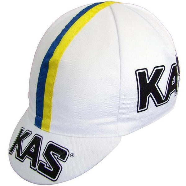 Casquette Cycliste Vintage KAS - Années 70/80 - Taille Unique Acrylique