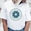 T-SHIRT FEMME MODE CYCLISTE MANDALA