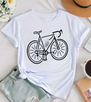 T-SHIRT FEMME MODE VELO STYLE