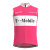 Coupe-Vent Cyclisme Sans Manches ETÉ T.MOBILE ROSE