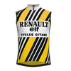 Coupe-Vent Cyclisme Sans Manches ETÉ RENAULT Jaune & Noir