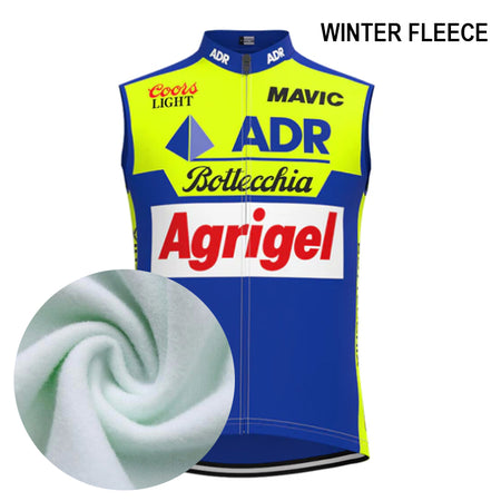 Coupe-Vent Cyclisme Sans Manches HIVER ADR AGRIGEL