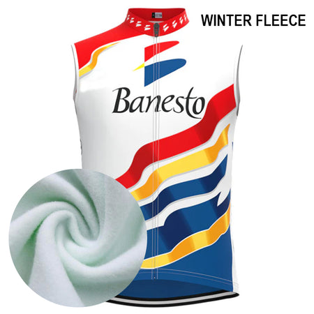 Coupe-Vent Cyclisme Sans Manches HIVER BANESTO