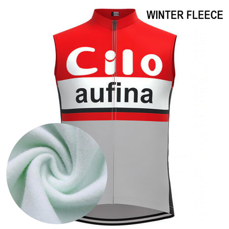 Coupe-Vent Cyclisme Sans Manches HIVER CILO AUFINA