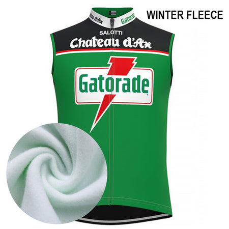 Coupe-Vent Cyclisme Sans Manches HIVER GATORADE