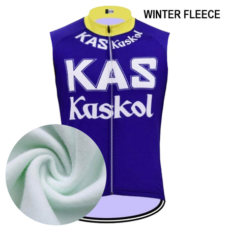 Coupe-Vent Cyclisme Sans Manches HIVER KAS KASKOL
