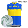 Coupe-Vent Cyclisme Sans Manches HIVER PEUGEOT DUNLOP