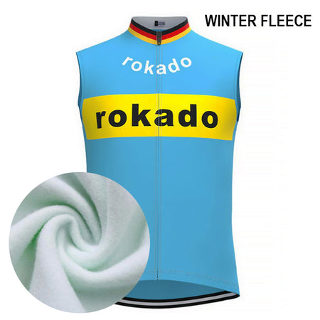 Coupe-Vent Cyclisme Sans Manches HIVER ROKADO