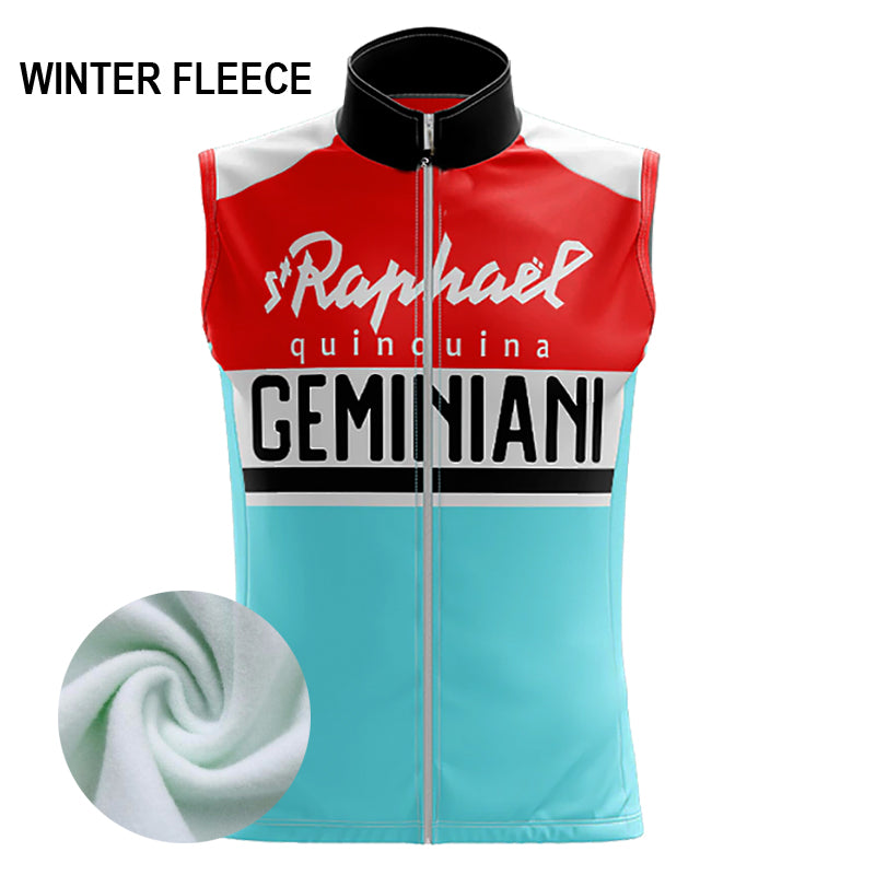 Coupe-Vent Cyclisme Sans Manches HIVER SAINT-RAPHAEL-GEMINIANI