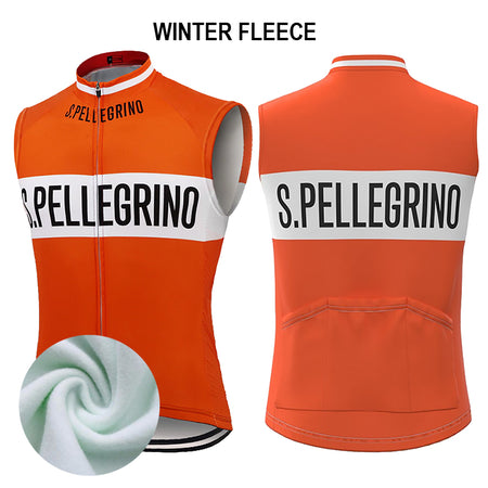 Coupe-Vent Cyclisme Sans Manches HIVER SAN PELLEGRINO