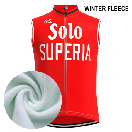 Coupe-Vent Cyclisme Sans Manches HIVER SOLO SUPERIA