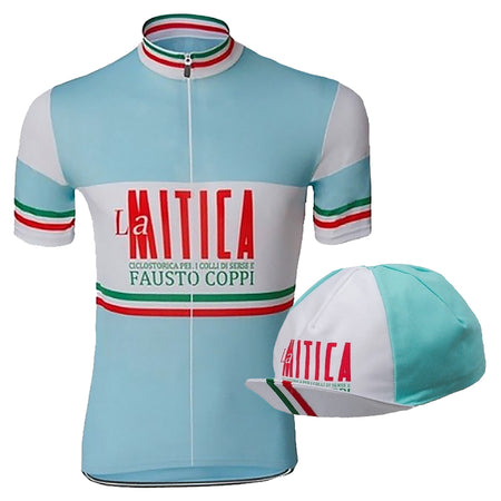 PACK MAILLOT + CASQUETTE LA MITICA FAUSTO COPPI