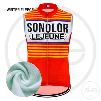 Coupe-Vent Cyclisme Sans Manches HIVER SONOLOR LEJEUNE