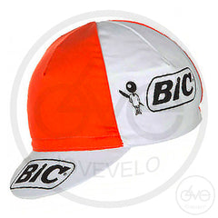 Casquette Cycliste Vintage – équipe Saeco, Longoni Sport, Rouge, Taille Unique