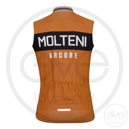 Coupe-Vent Cyclisme Sans Manches HIVER MOLTENI SAVANE