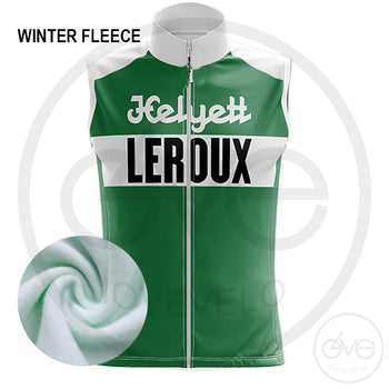 Coupe-Vent Cyclisme Sans Manches HIVER HELYETT LEROUX
