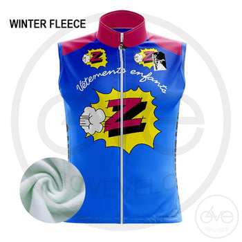 Coupe-Vent Cyclisme Sans Manches HIVER Z ENFANTS