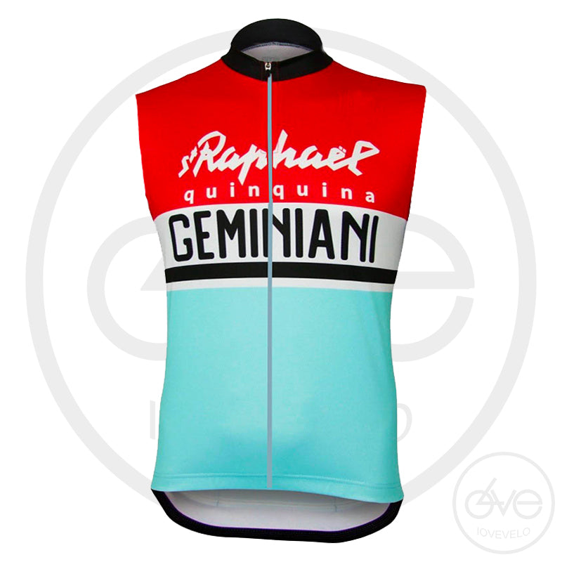 Coupe-Vent Cyclisme Sans Manches ETÉ SAINT RAPHAEL GEMINIANI