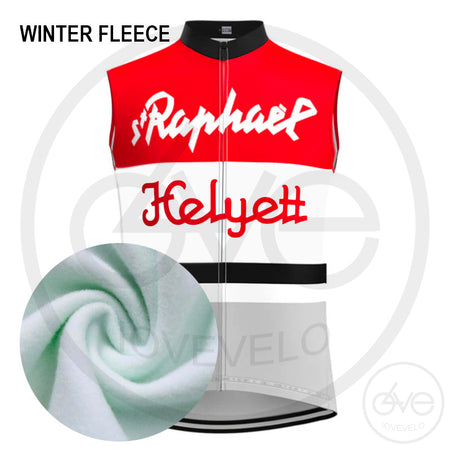 Coupe-Vent Cyclisme Sans Manches HIVER SAINT-RAPHAEL-HELYETT