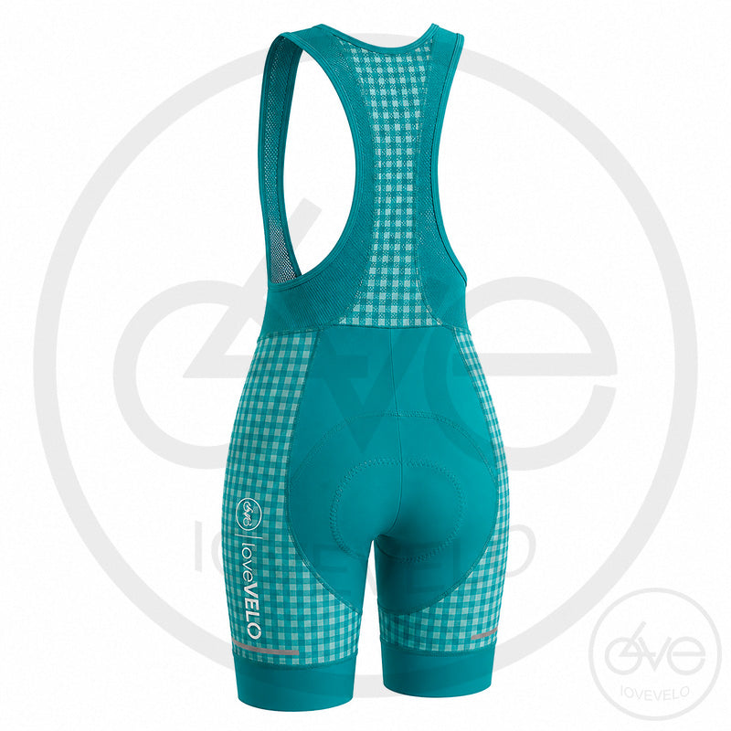Tenue Eté Maillot ou Cuissard FEMME VICHY VERT