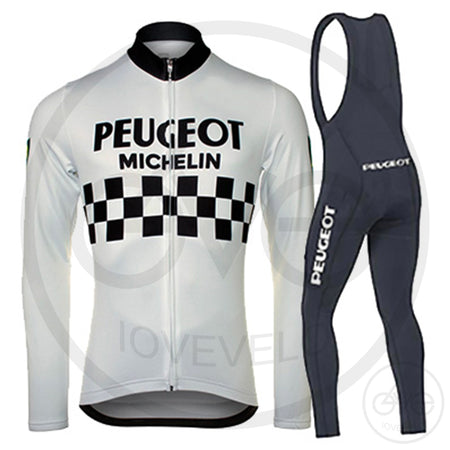 Tenue Hiver Vintage PEUGEOT BP Blanc