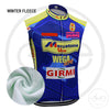 Coupe-Vent Cyclisme Sans Manches HIVER MERCATONE UNO WEGA BLEU