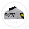 Maillot Hiver Vintage PEUGEOT BP Blanc