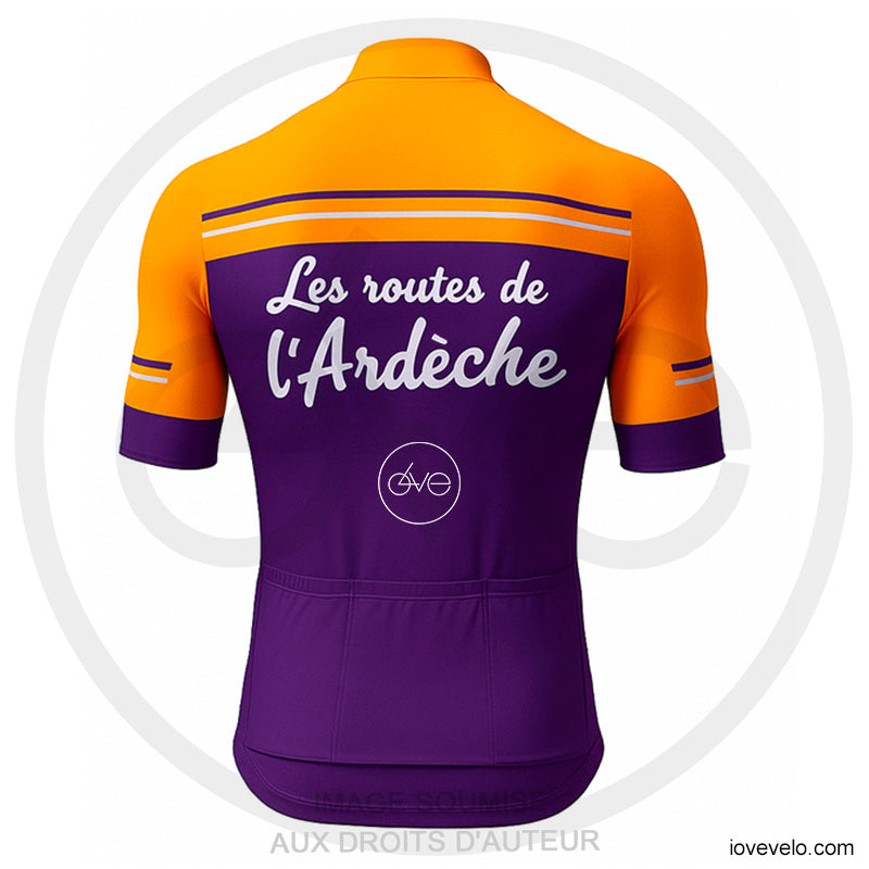 Maillot Design "Les MASSIFS de L'ARDECHE"