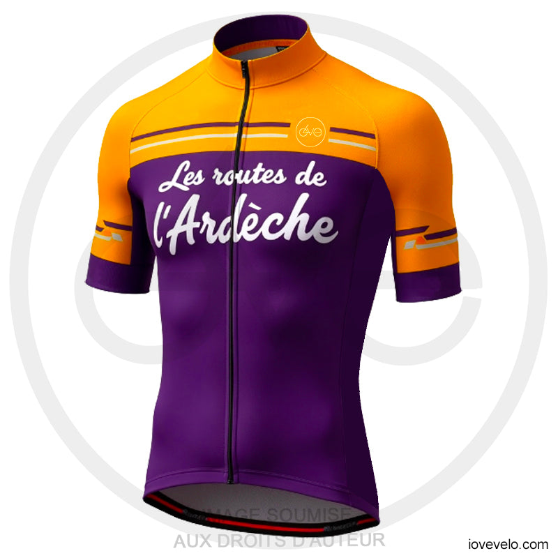 Maillot Design "Les MASSIFS de L'ARDECHE"