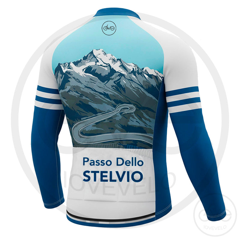 Maillot Hiver Vintage PASSO DEL STELVIO