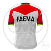 Tenue Eté Vintage FAEMA rouge et blanc