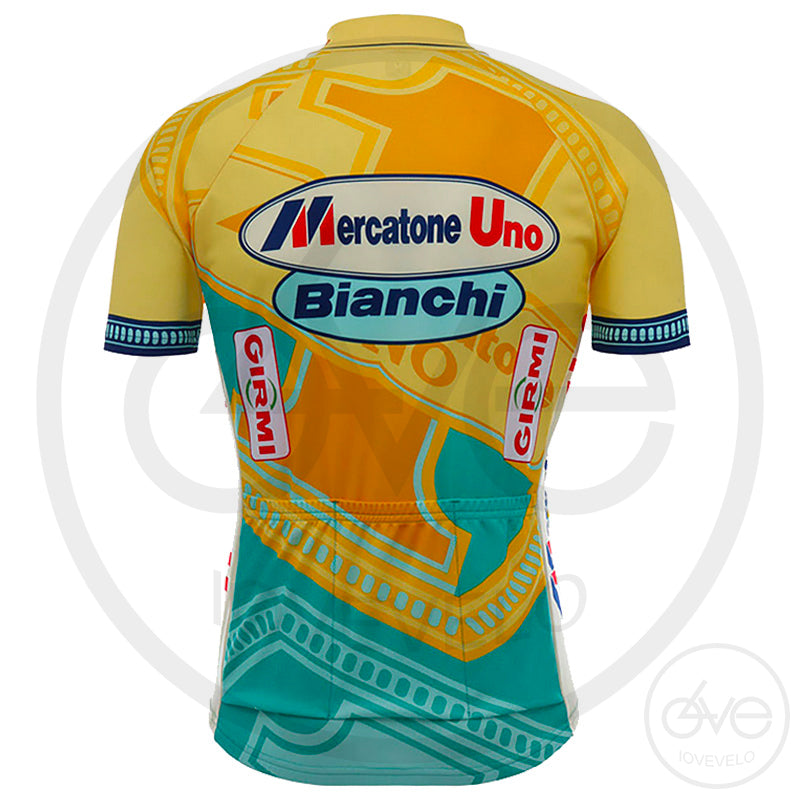 PACK MAILLOT + GANTS MERCATONE UNO JAUNE