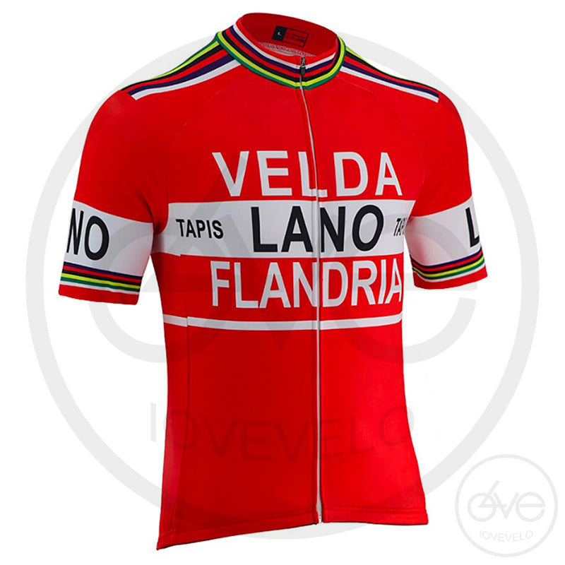 Maillot Cycliste Vintage Peugeot à damier de Bernard Thevenet – IoveVELO
