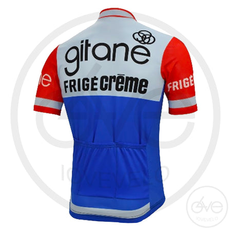 Maillot Vintage GITANE FRIGÉ CRÈME