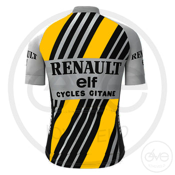 Maillot Vintage RENAULT Jaune Noir