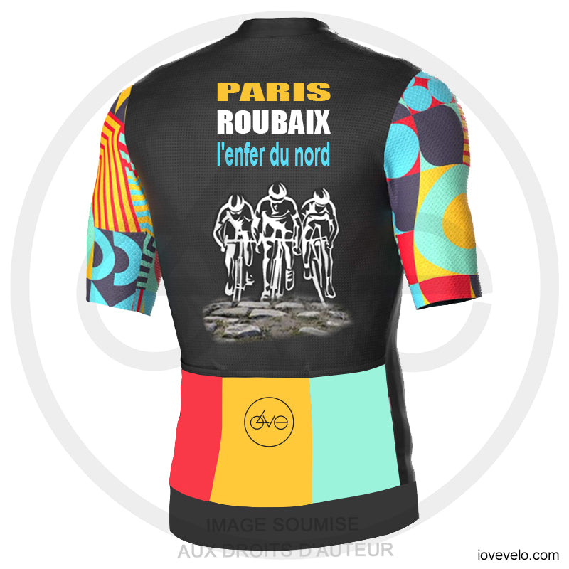 Maillot Design "Paris Roubaix l'Enfer du Nord"