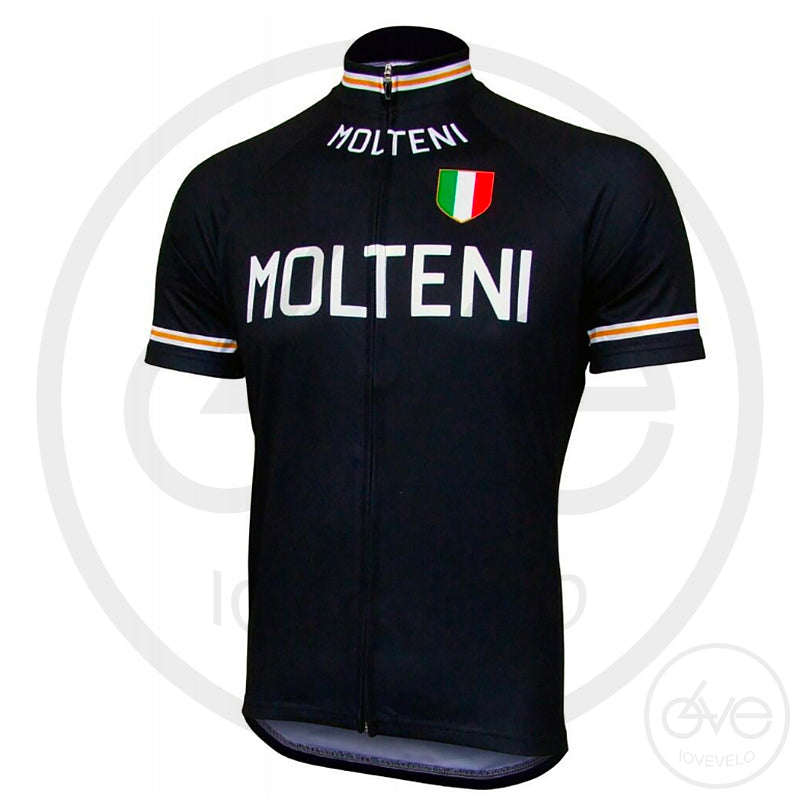 Maillot Cyclisme Vintage Nalini – Gan Eddy Merckx, Taille M, Manches Courtes, Multicolore