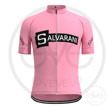 Maillot Vintage SALVARANI ROSE GIRO