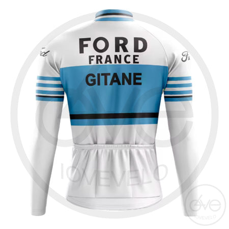 Maillot Long Eté Vintage FORD FRANCE