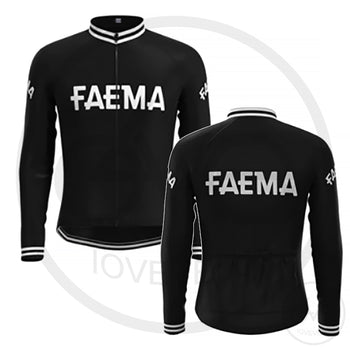 Maillot Long Eté Vintage FAEMA NOIRE