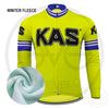 Maillot Hiver Vintage KAS JAUNE