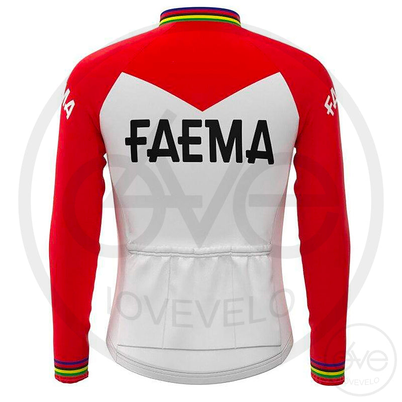 Maillot Vélo Vintage 70's – Blanc Faema, Taille M, érotique ?! (Bibliotheque Erotique)