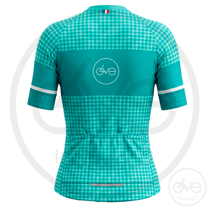 Tenue Eté Maillot ou Cuissard FEMME VICHY VERT