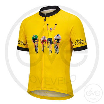 Maillot Cycliste Design des VAINQUEURS
